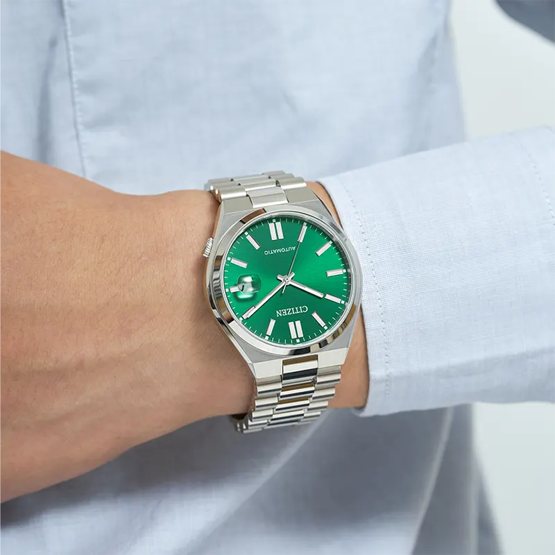 Citizen Tsuyosa Automatic Green Dial Men’s Watch | NJ0150-81X